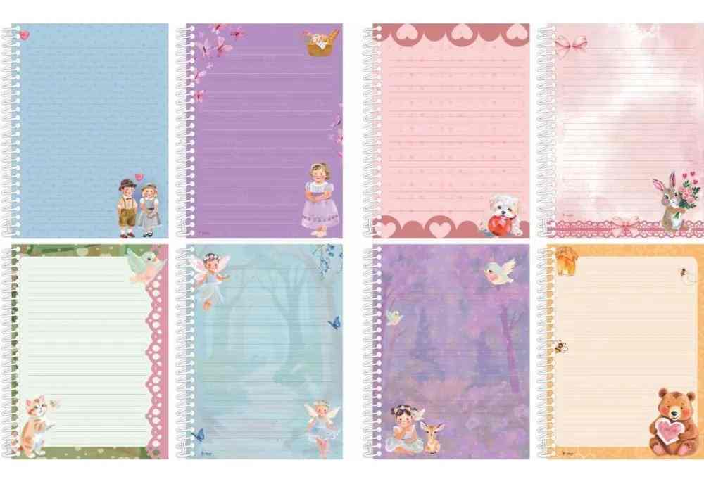 CADERNO 10X1 SWEET DREAMS
